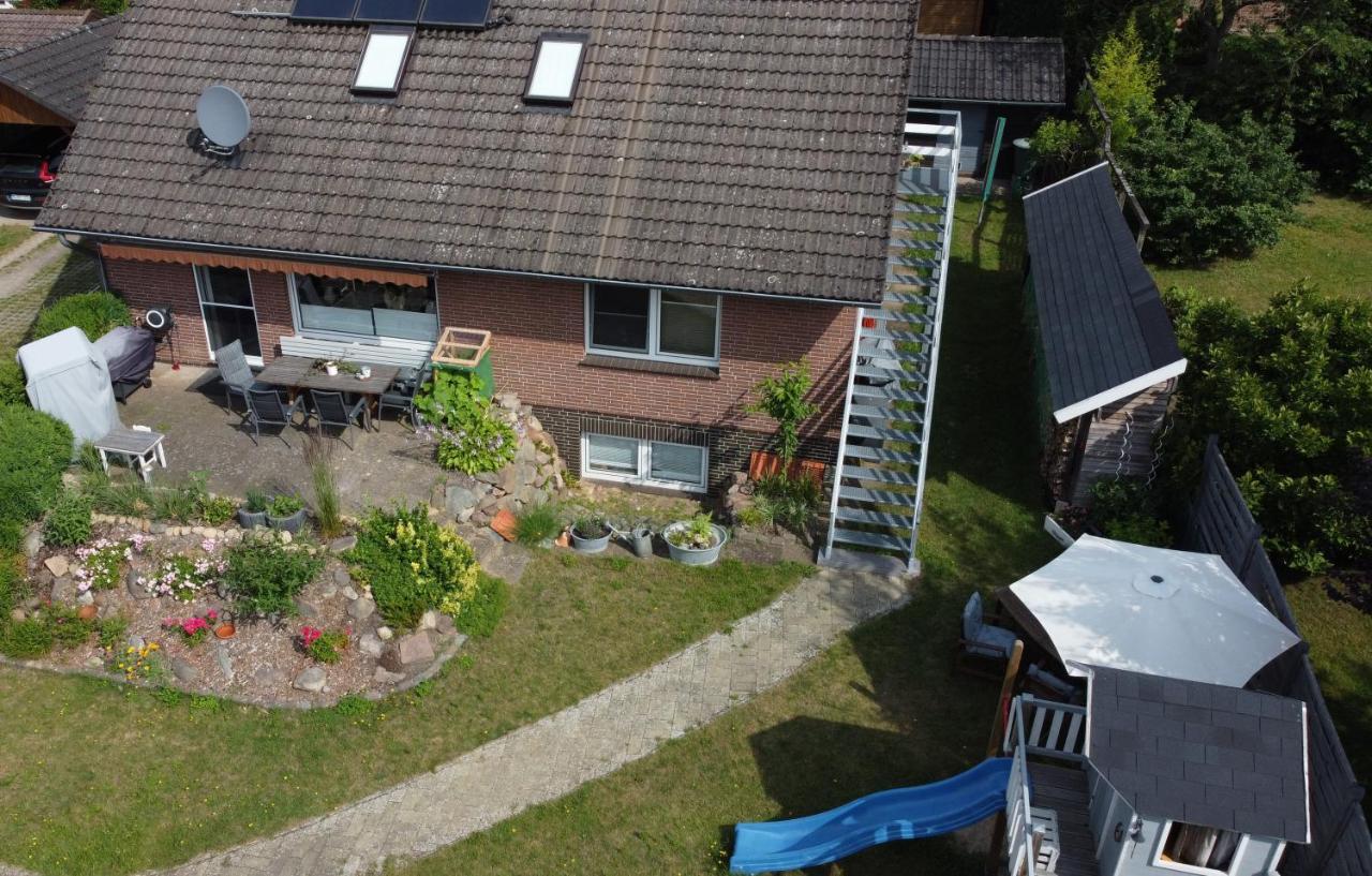 Ferienwohnung Im Winkel Hanstedt Exterior foto